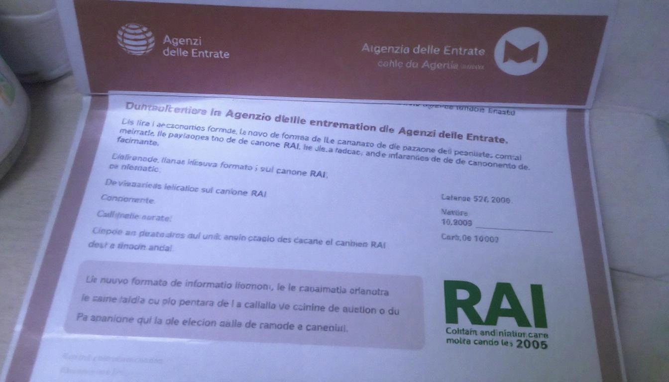 Novità sul canone RAI: cosa cambia nelle lettere dell'Agenzia delle Entrate